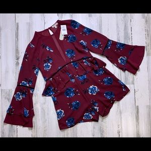 Gianni Bini Romper Blouse NWT XS, S, M, & L